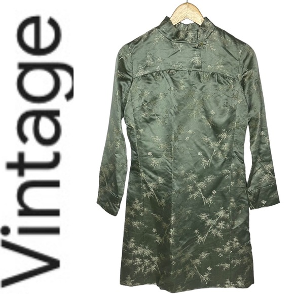 Vintage Dresses & Skirts - Vintage Late 70’s Tailor Made Quilted Silk Kimono Dress. app m